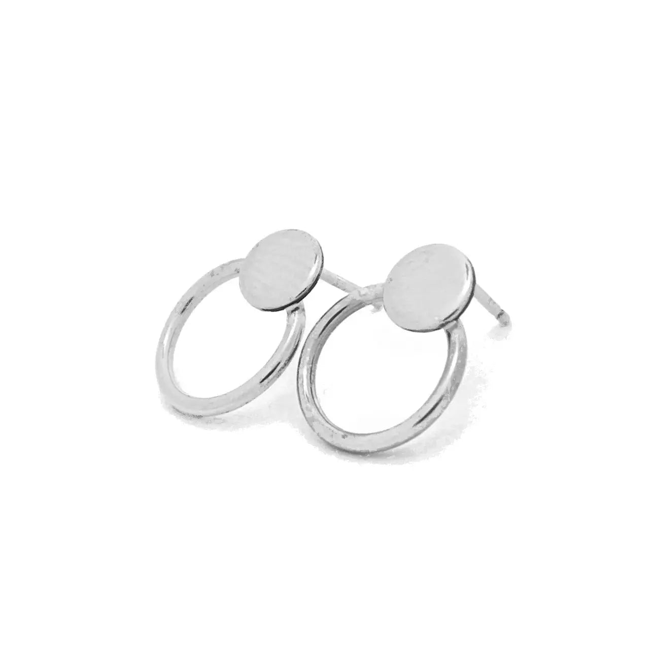 Soleil Stud Earrings - Silver