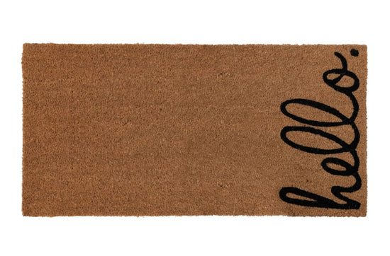 Natural Coir “Hello” Doormat