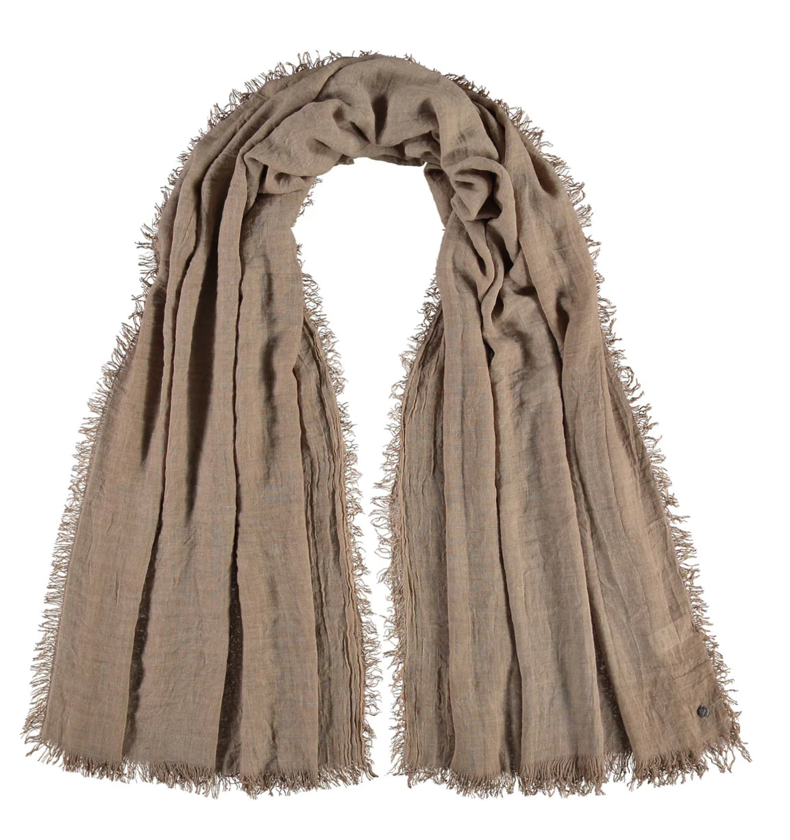 Optic Cold Dye Scarf - Camel