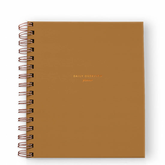Daily Overview Planner - Chalk White