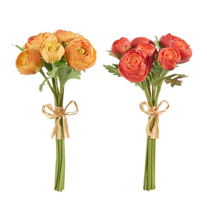Raz Imports Real Touch Faux Ranunculus Bundle Bailey Road