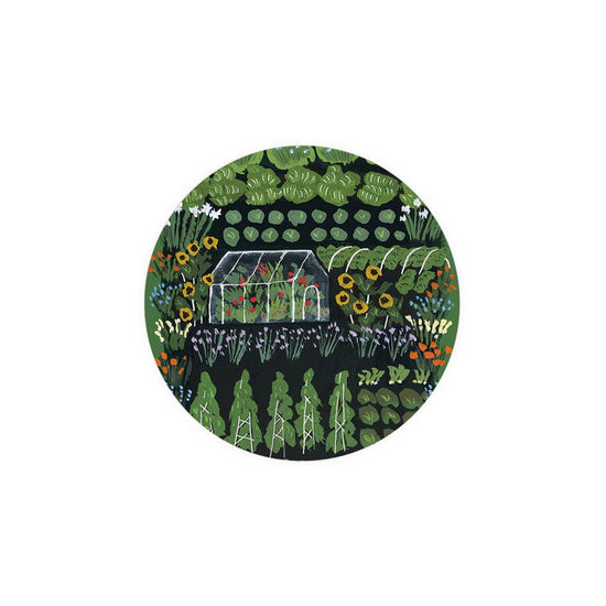 Garden Greenhouse Seedlings Coaster