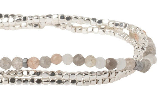 Scout Delicate Wrap - Moonstone & Silver