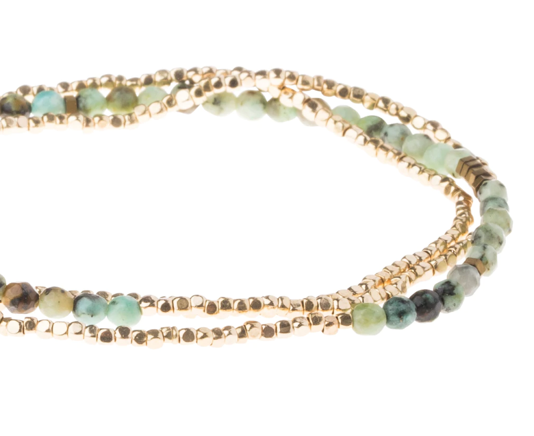 Scout Delicate Wrap - African Turquoise