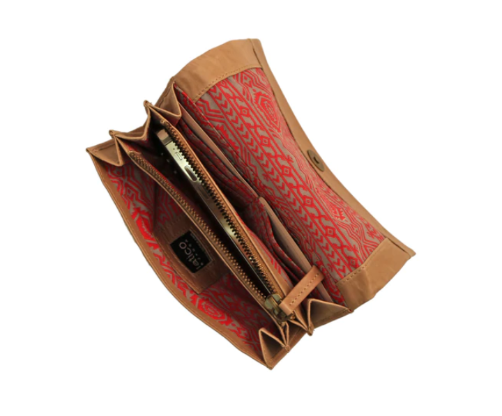 Eloise Leather Wallet - Cognac // Latico Leathers