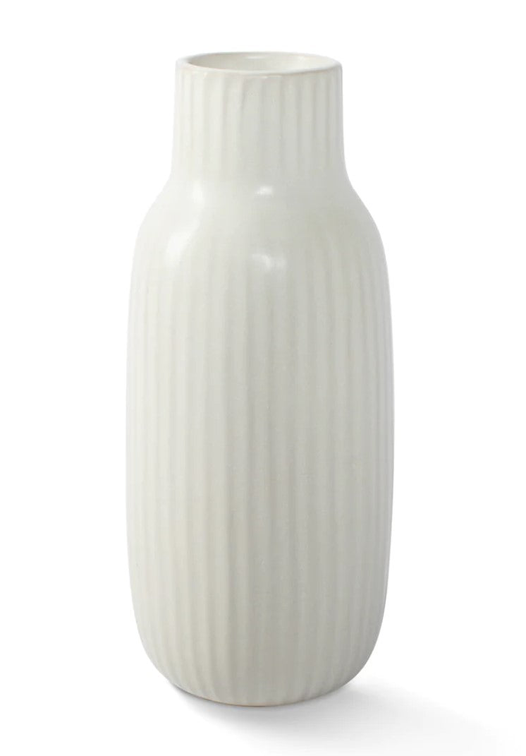 Fringe Studio Canvas River Slender Ribbed Vase Bailey Road