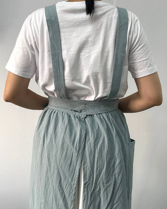 80s French Vintage Faded Blue Cotton Chore Workwear Le Laboureur Style 80s French Vintage Faded Blue Cotton Chore Workwear Le Laboureur Style
