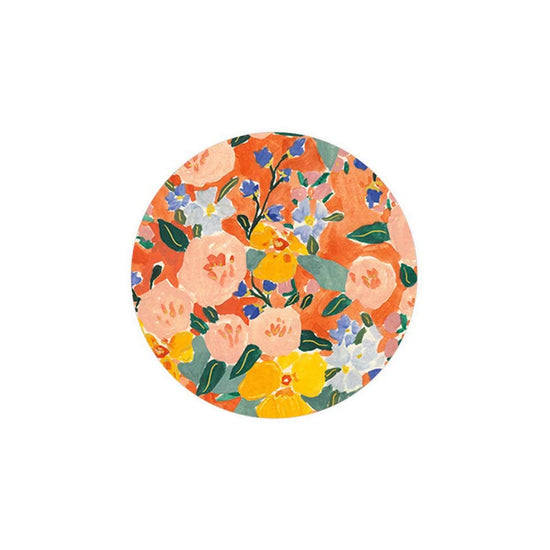 Load image into Gallery viewer, Red &amp;amp; Orange Floral Coaster
