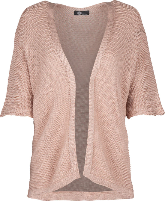 Short Sleeve Dolman Cardigan - Rosette