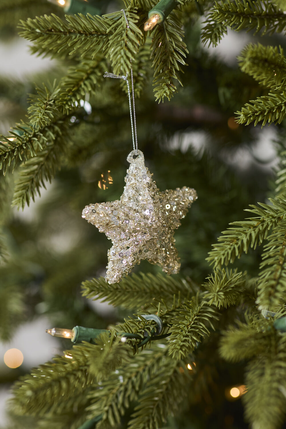 Twinkling Star Holiday Ornament