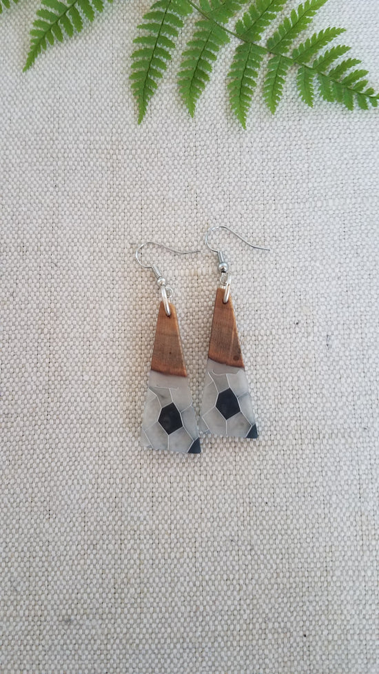 Wood & Resin Earrings