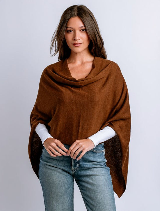 Eden Poncho - Auburn