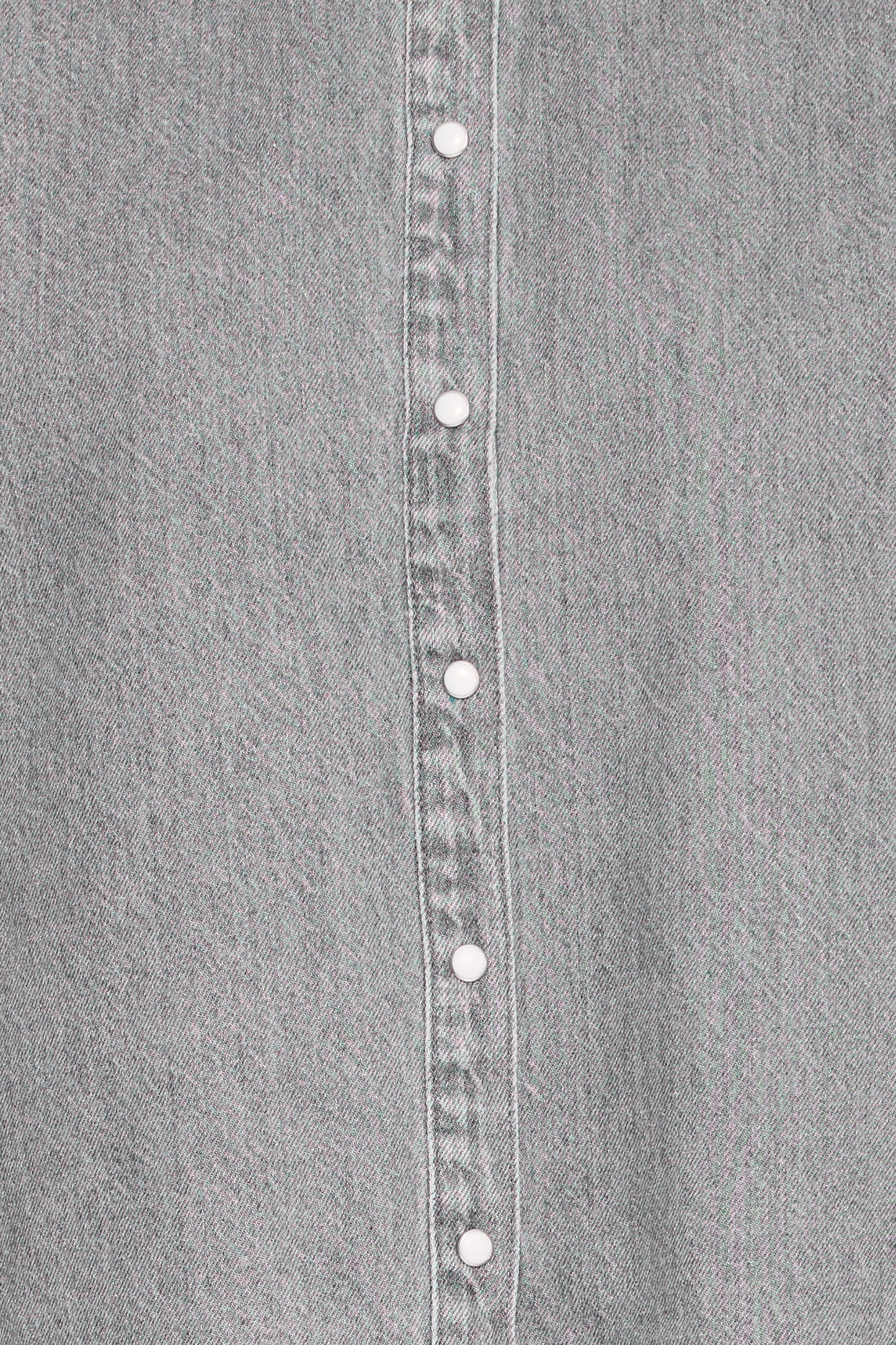 Kimu Snap Front Jacket - Mid Grey