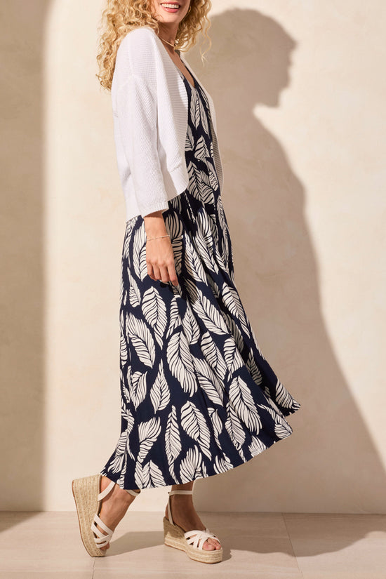 Cocoon Cardigan Sweater - White