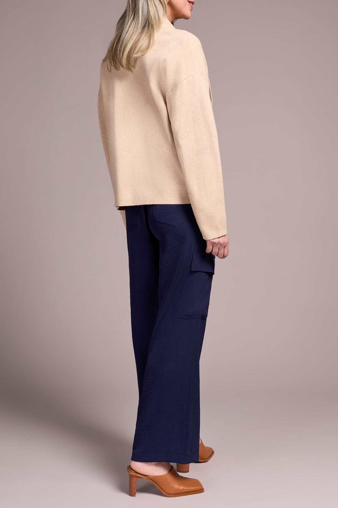 Coatigan Jacket - Heather Latte