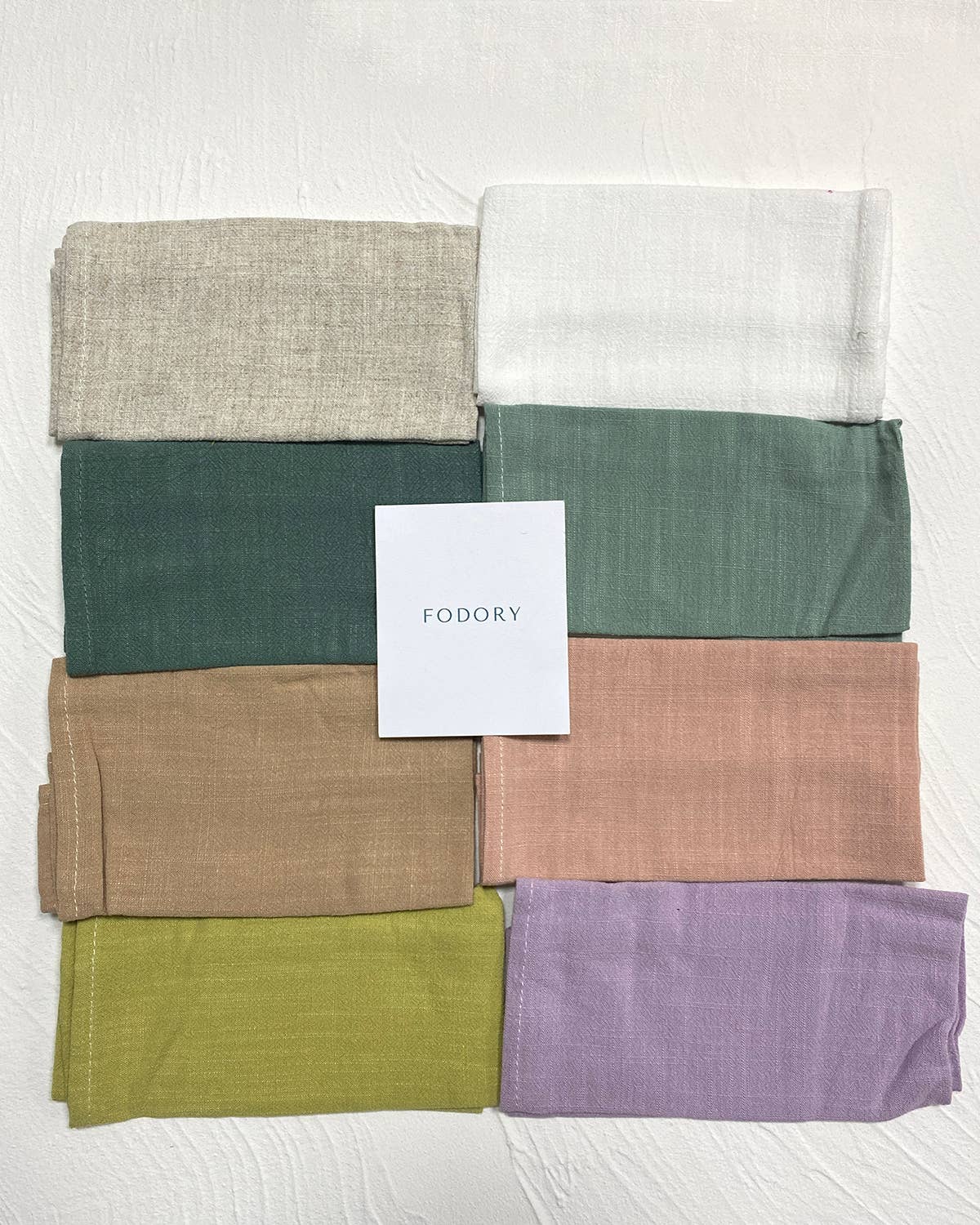 Natural Colors Cotton Napkins: Cherry pink