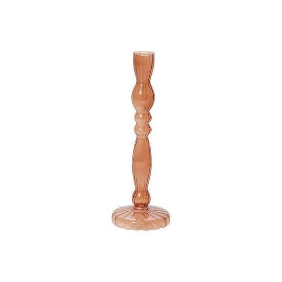 Raywood Bud Vase - 8 Inch - Amber