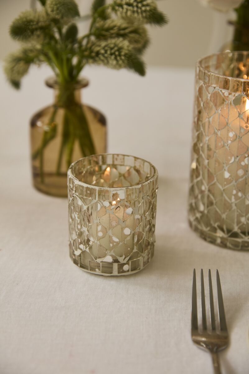Moonlit Votive Candle Holder