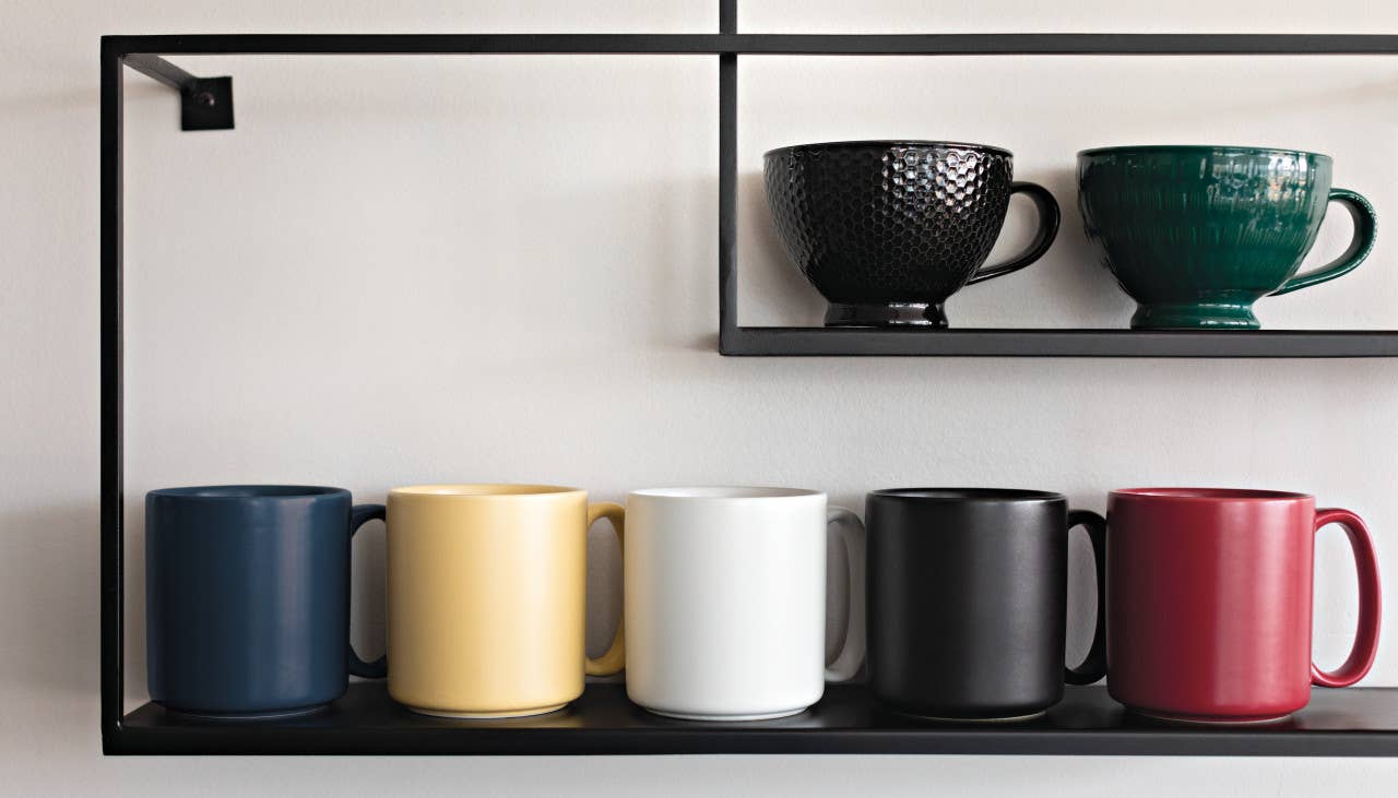 Matte Ink Blue Mug - 14 oz