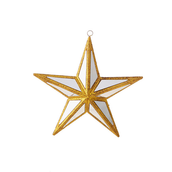 Mirrored Star Holiday Ornament