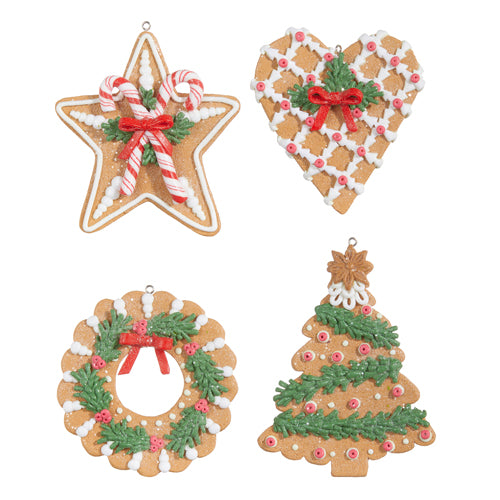 Gingerbread Holiday Ornaments