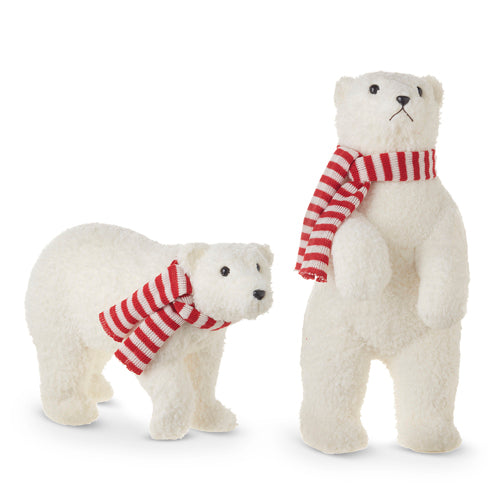 Polar Bear Holiday Decoration - Walking
