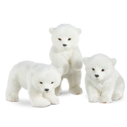 Polar Bear Cub Holiday Ornament - Standing