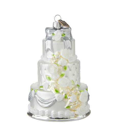 Wedding Cake Holiday Ornament