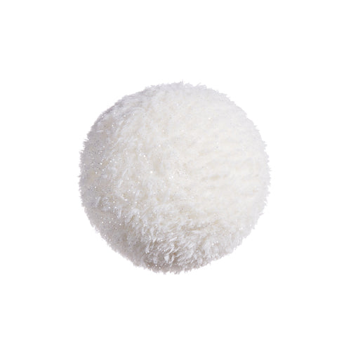 Sherpa Snowball Holiday Ornament