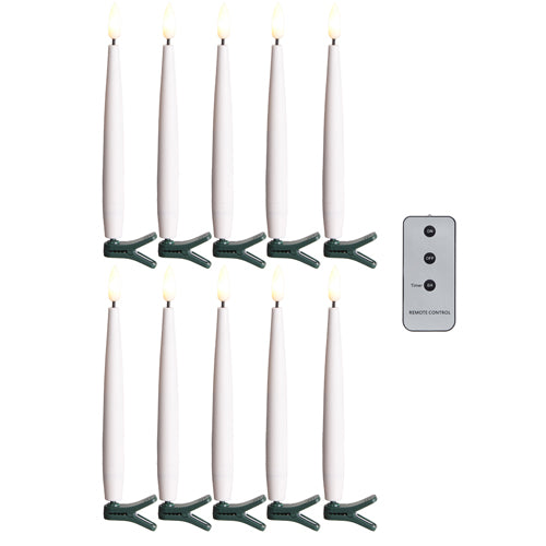 Clip-On Candles with Remote