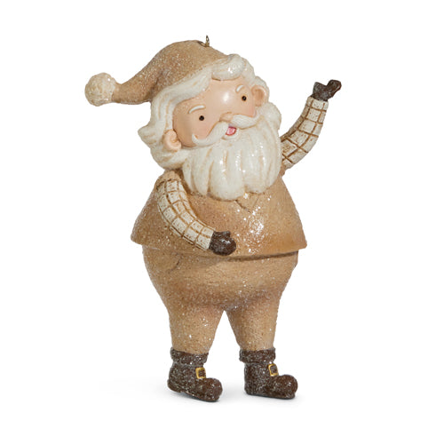 Whimsical Santa Holiday Ornament