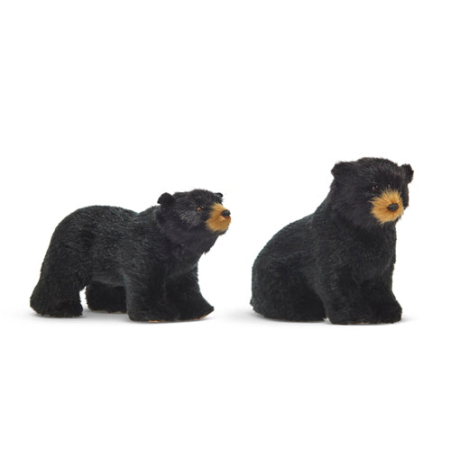 Black Bear Holiday Ornament - Sitting