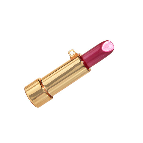 Pink Lipstick Holiday Ornament