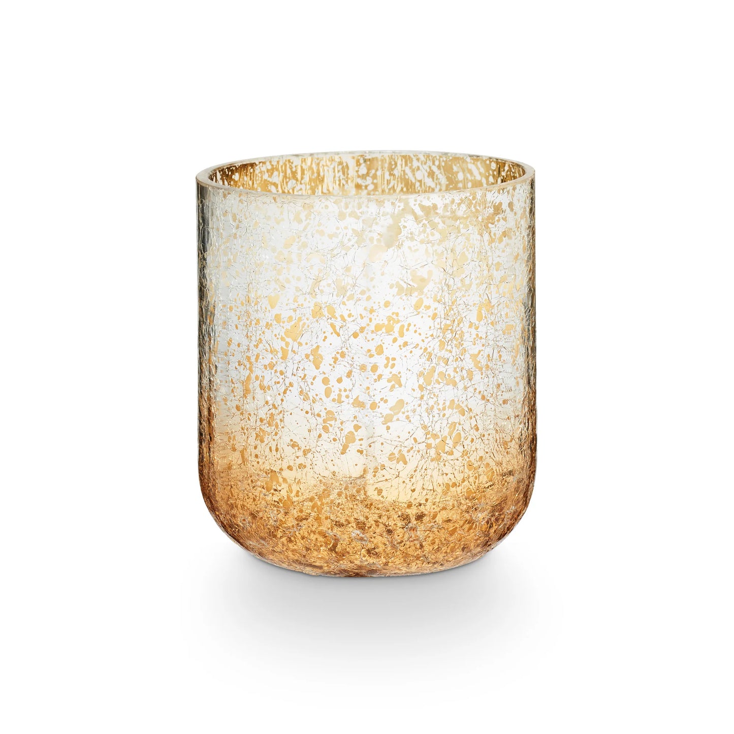 Balsam & Cedar Radiant Crackle Glass Candle - Small