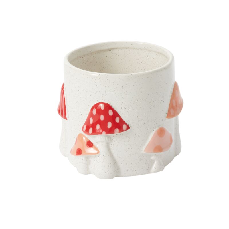 Cheerful Mushroom Planter