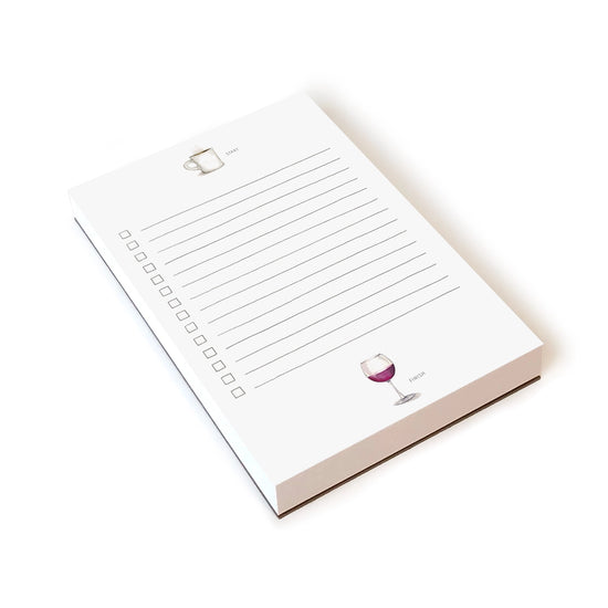 Start & Finish Notepad