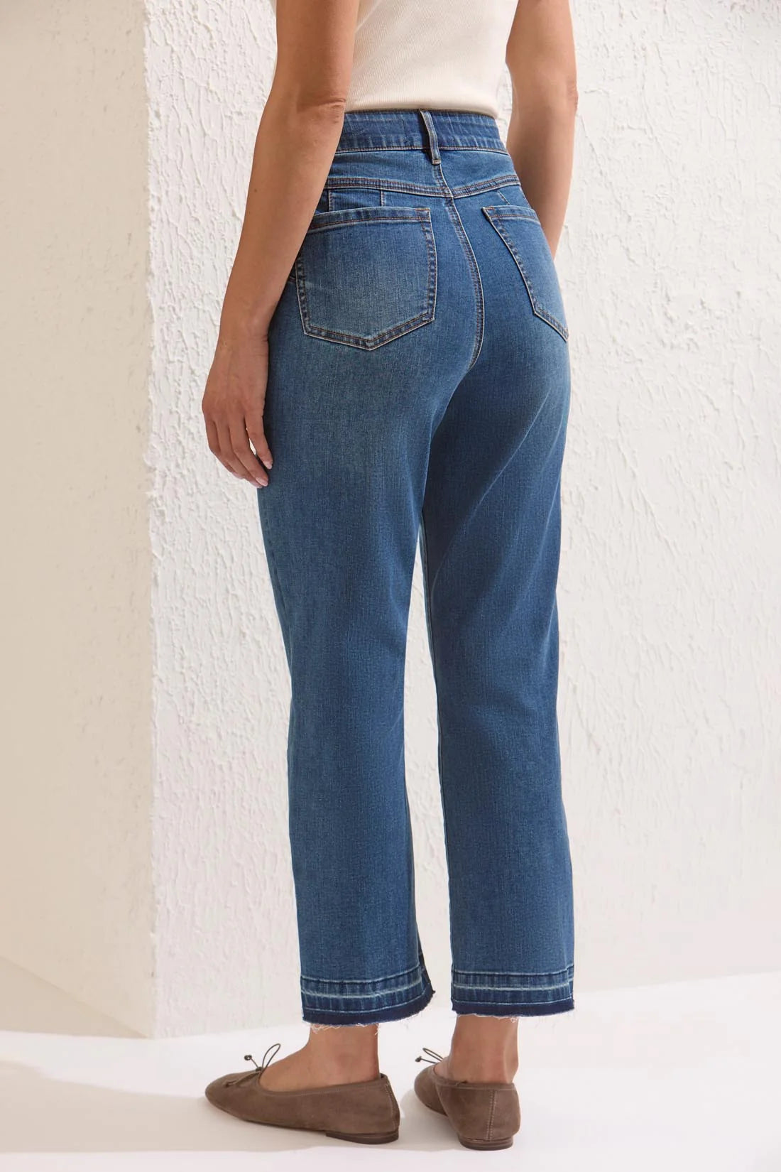 Sophia Curvy Micro Flare Jeans - Dusk