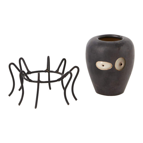 Wikki Spider Bud Vase - 3x3 Inch
