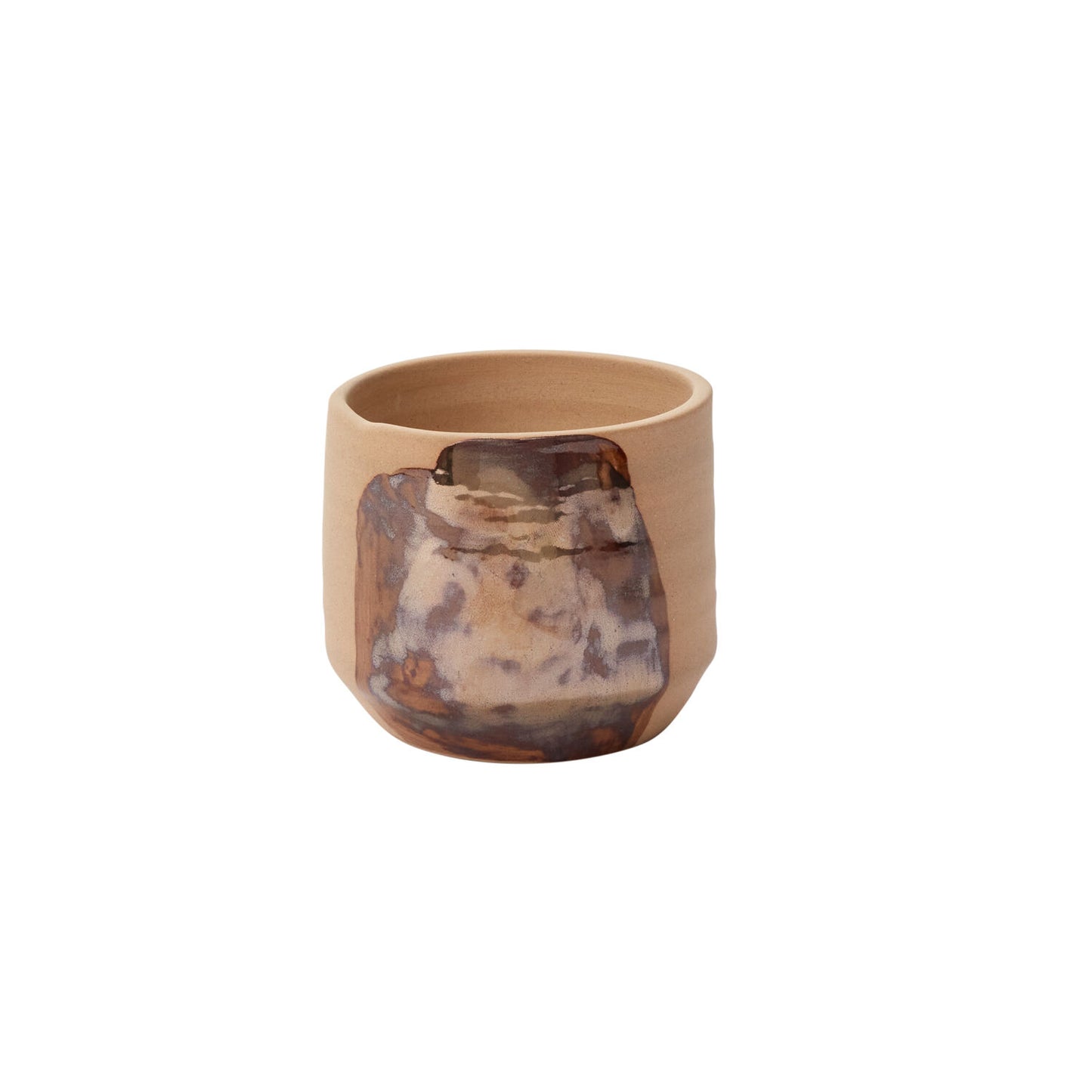 Bronze Brushstroke Planter