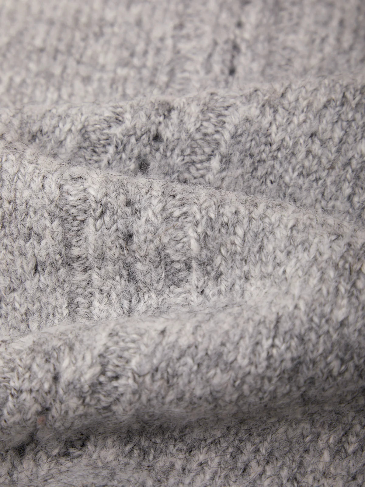 Constance Crew Neck Sweater - Grey Heather