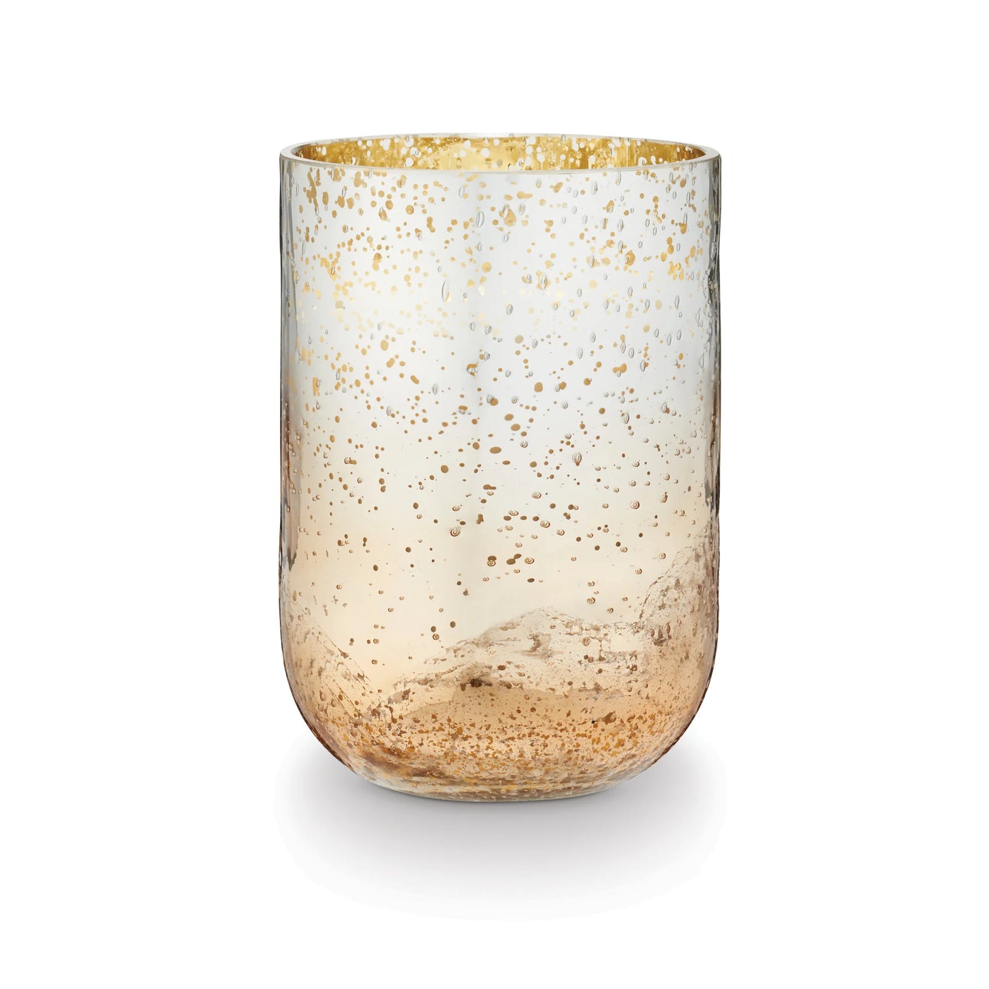 Balsam & Cedar Radiant Crackle Glass Candle - Large