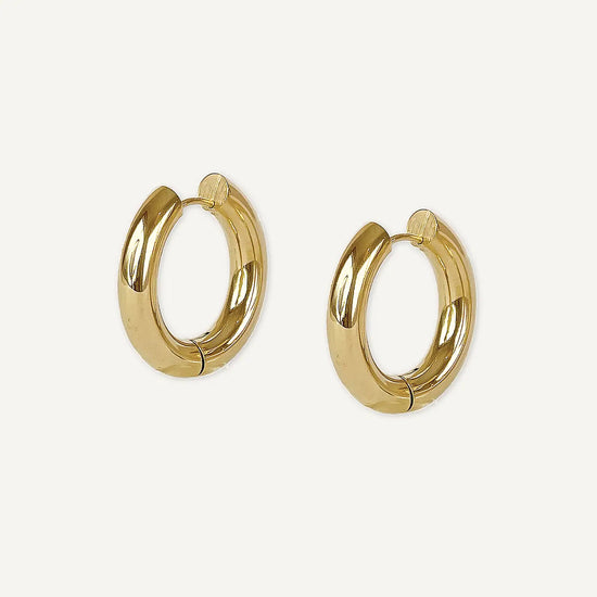 Lenny Hoop Earrings - 12mm