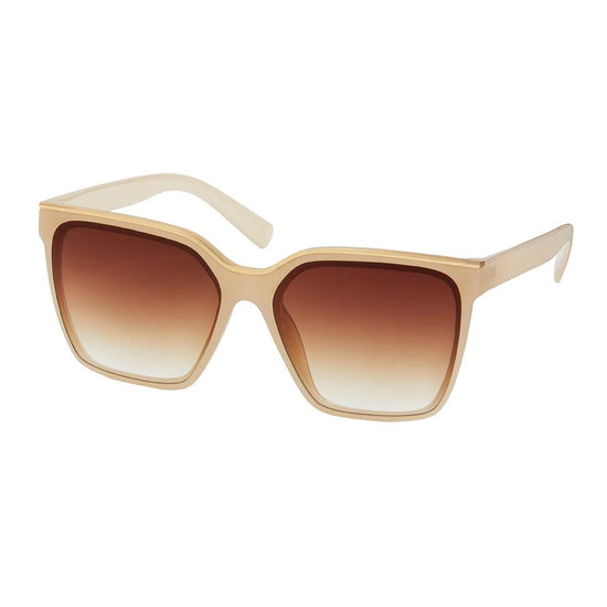 Designer Oversized Sunglasses - Cream
