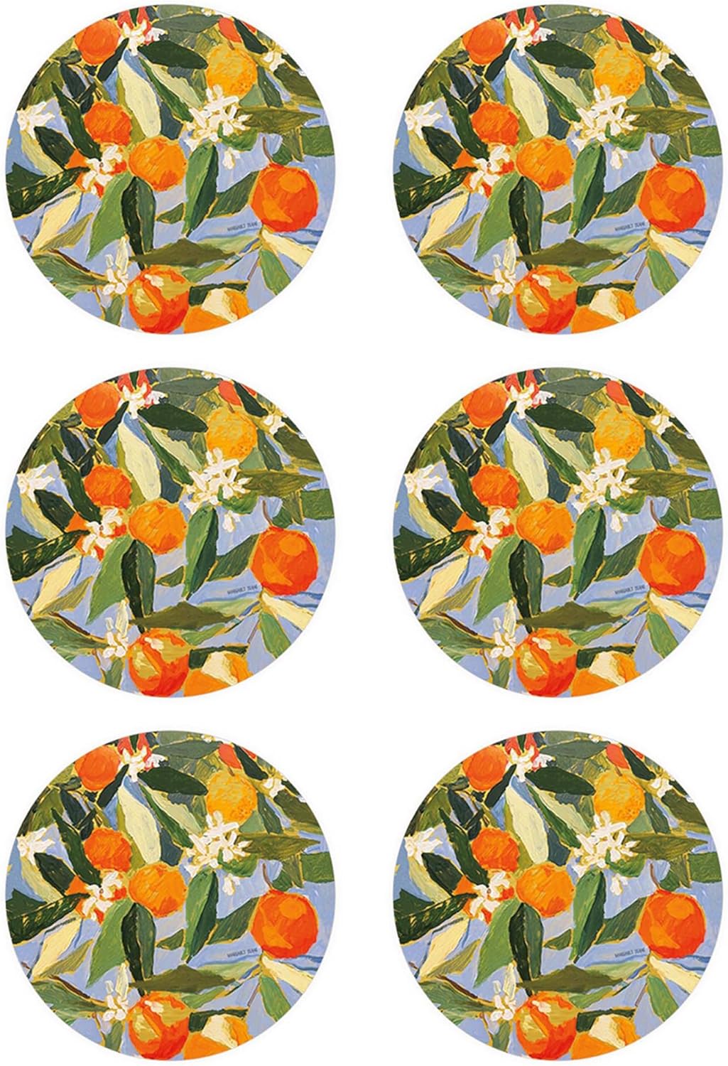 Load image into Gallery viewer, Sunny Oranges Coaster
