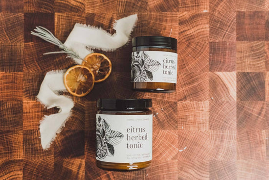 Citrus Herbed Tonic Candle -  9 oz.