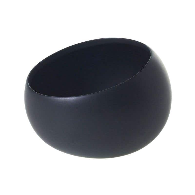 Simply Angle Planter Bowl - Black