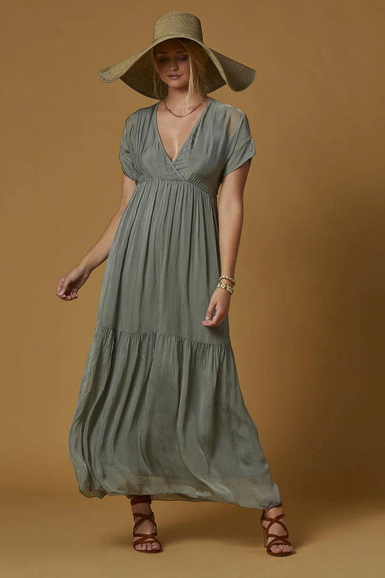 Load image into Gallery viewer, Aruba Silk Maxi Dress
