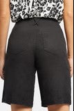 Five-Pocket Bermuda Shorts - Black