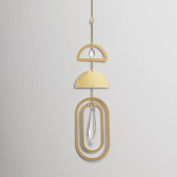 Pendulum Suncatcher with Mother of Pearl