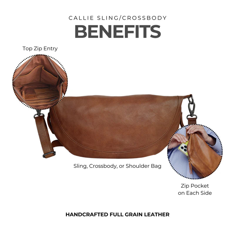 Callie Sling / Crossbody - Brown